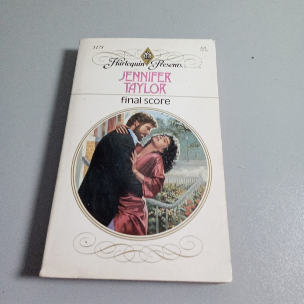 Final Score Jennifer Taylor Harlequin Presents 1173 Vintage Romance Paperback